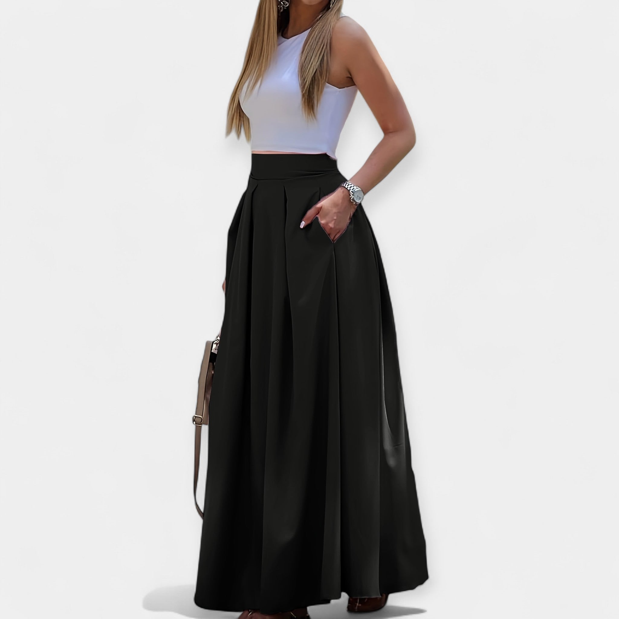 Fustă Midi Elegantă