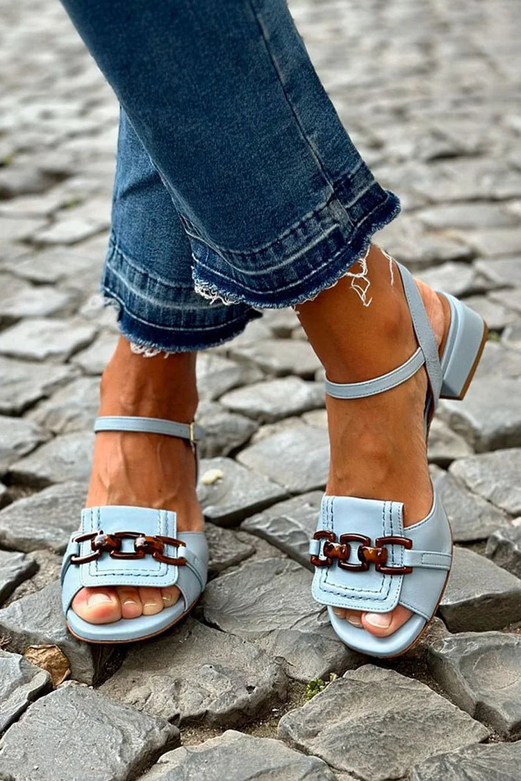 Azzurra | Sandale Eleganță Costieră