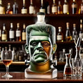 Sticlă de Whisky Frankenstein