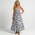 Arabelle | Rochie midi cu model
