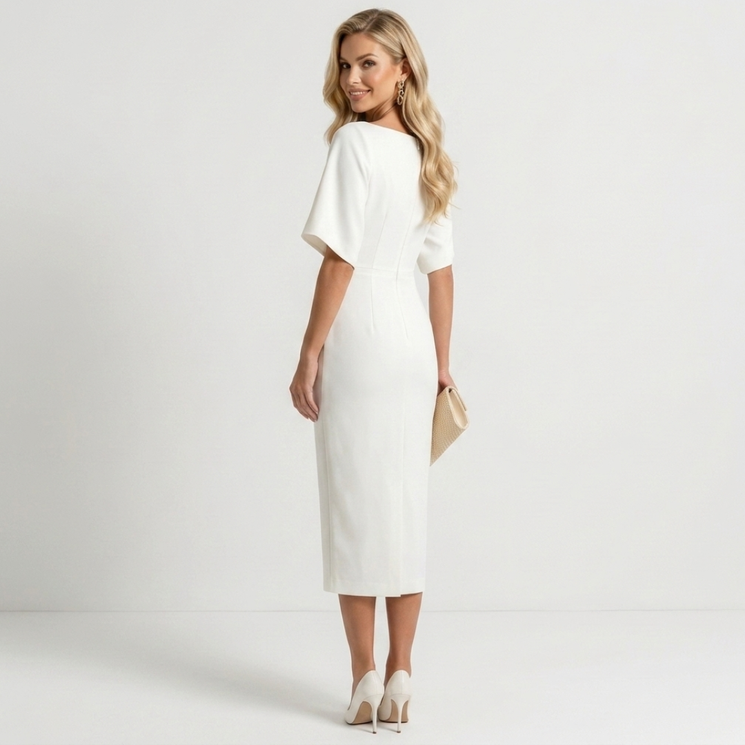 Gabriela - Rochie midi elegantă