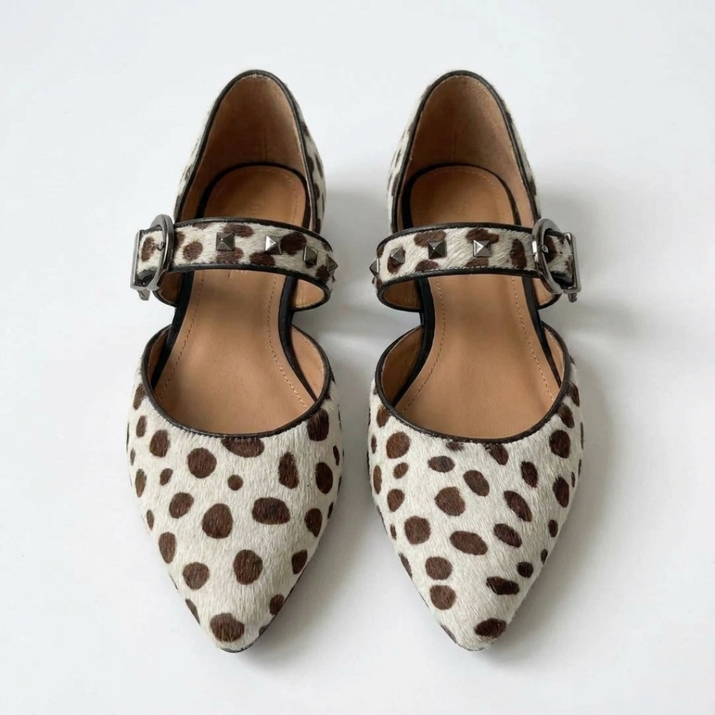 Sorina - Pantofi cu imprimeu leopard