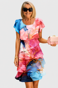 Caroline | Rochie Elegantă cu Volane