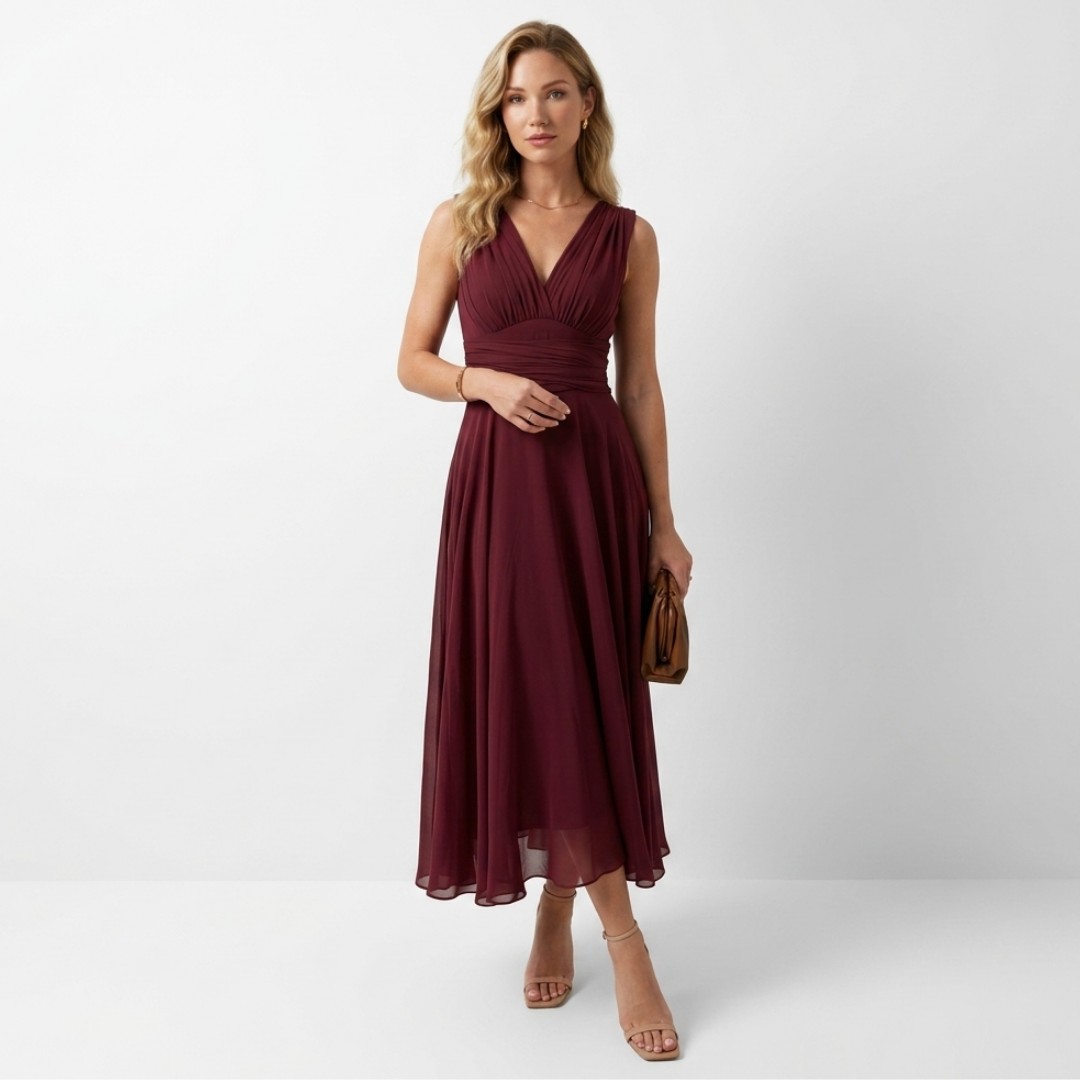 Ana - Rochie cu spatele descoperit