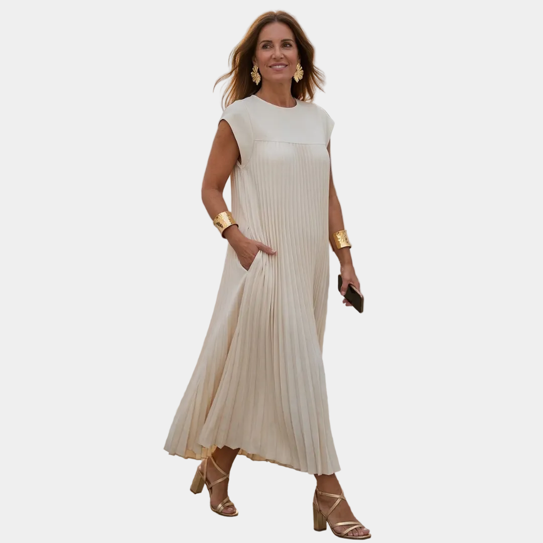 Chrysanthe - Rochie clasică de confort