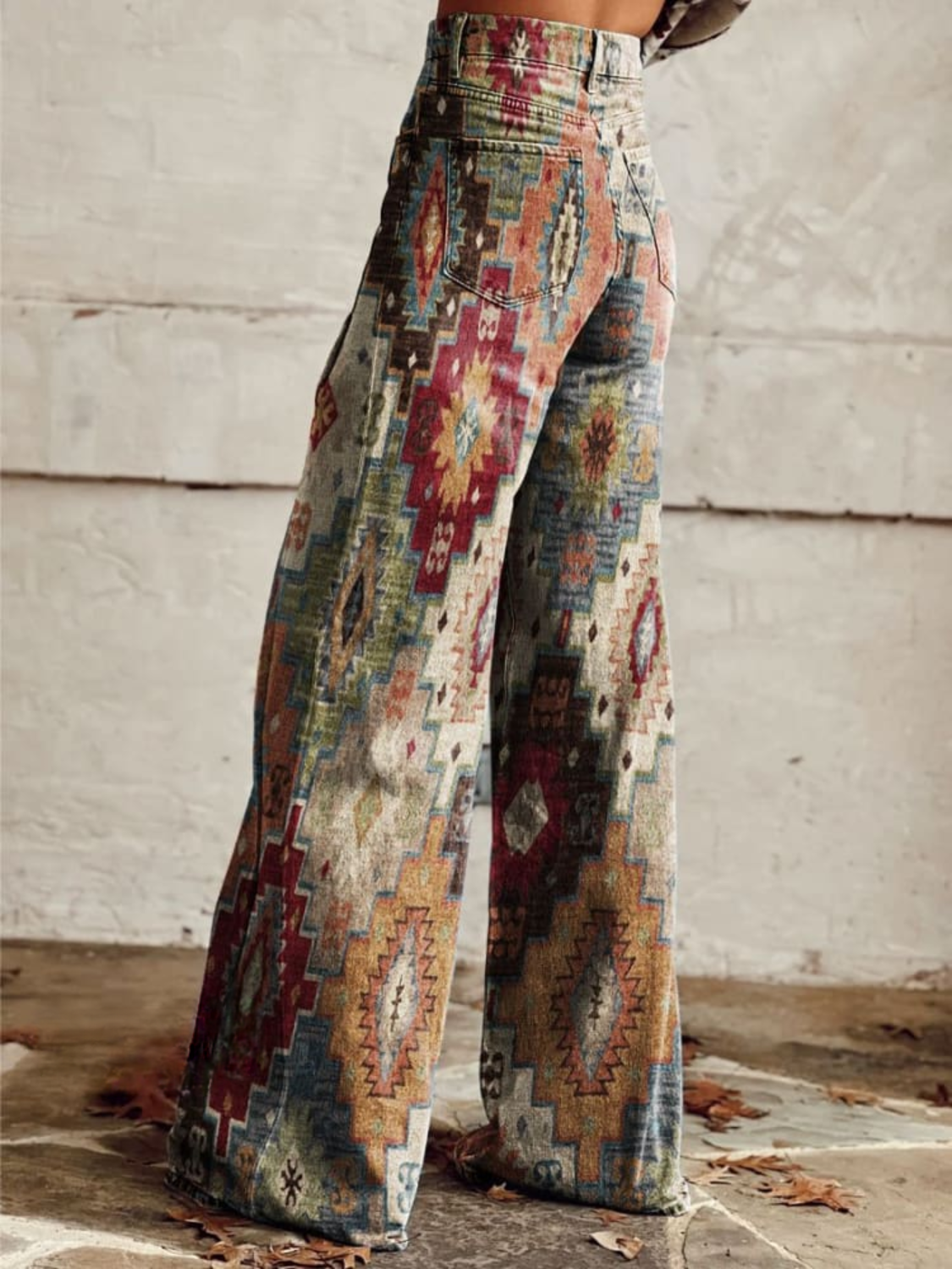 Léa - Pantaloni boho eleganți