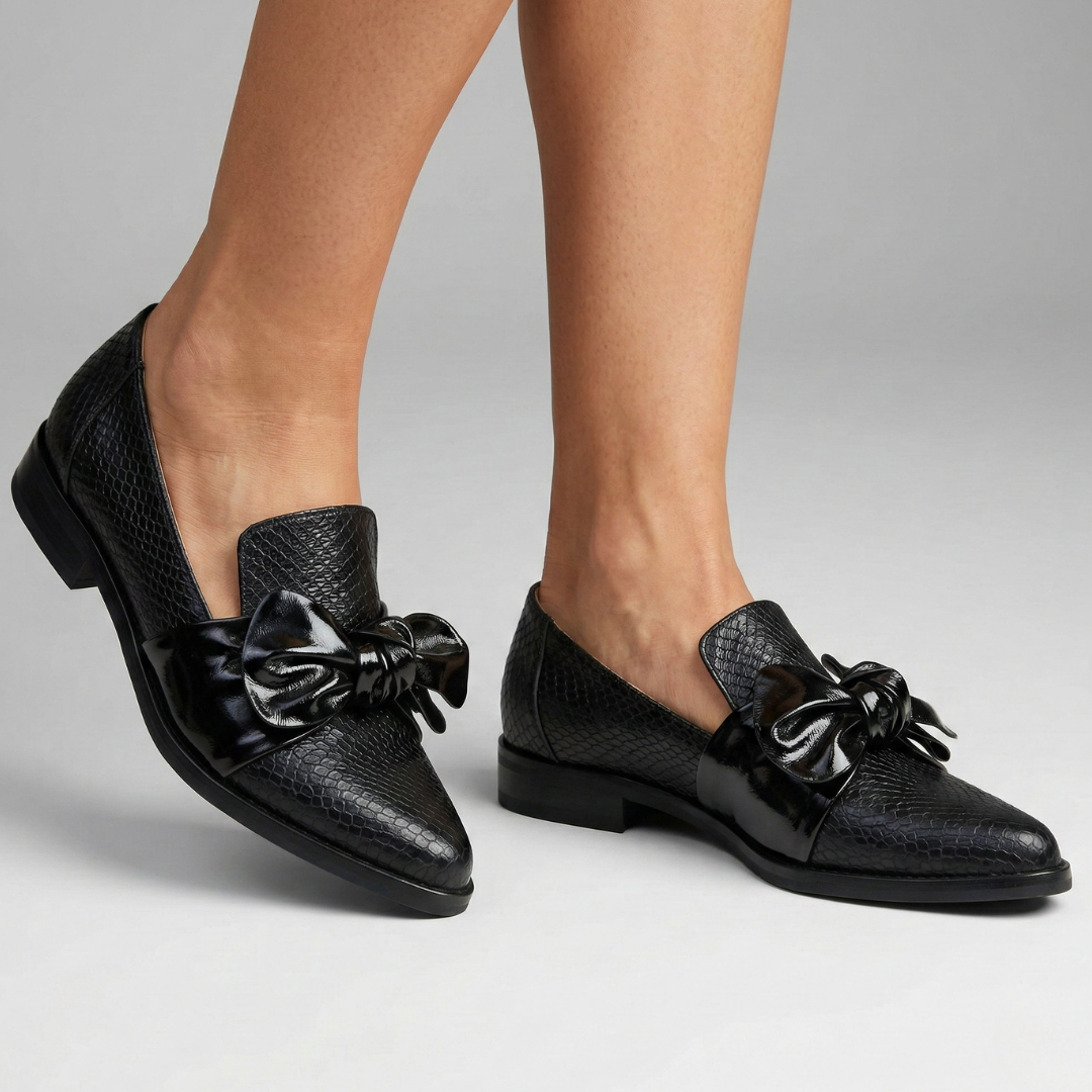 Klaudia - Loafer cu Fundă