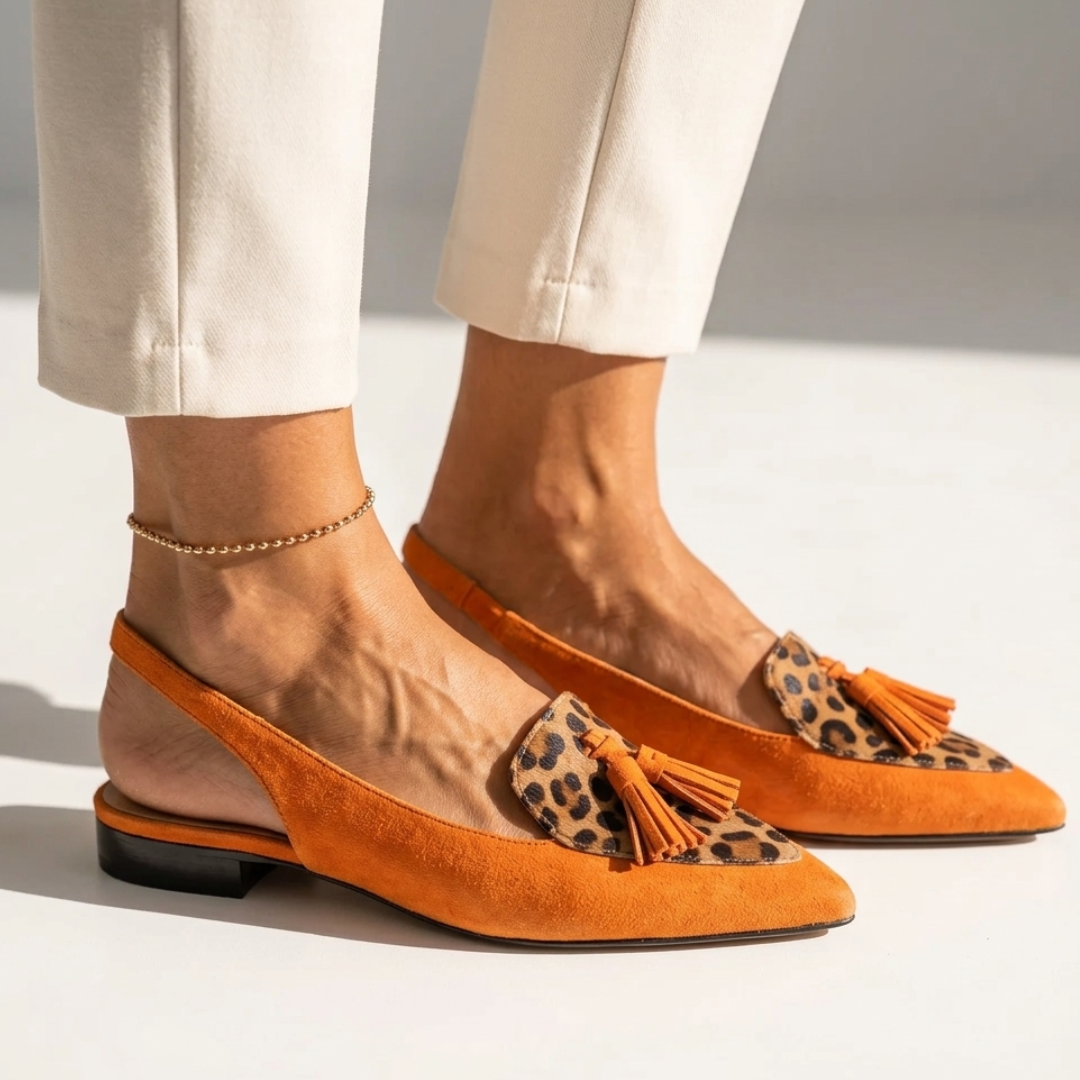 Suelen - Pantofi Slingback Ascuțiți