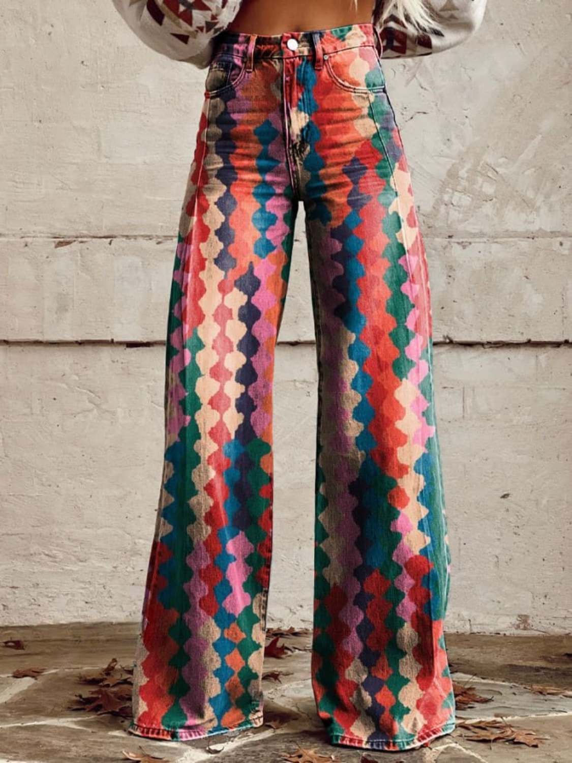 Juliana - Pantaloni boho eleganți