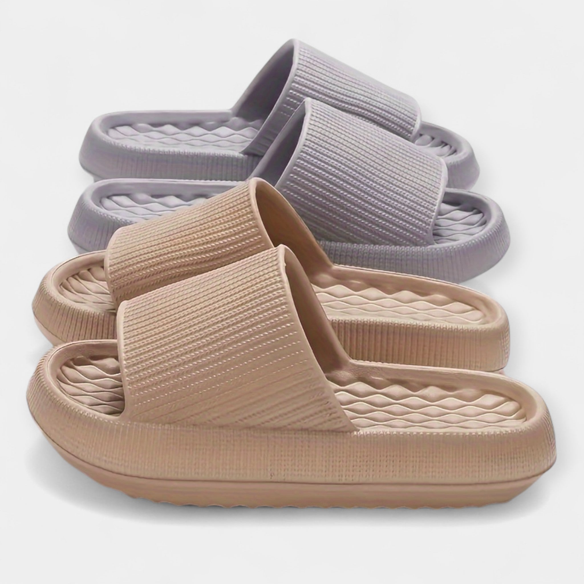 Sandale Slip-On de Vară cu Talpă Groasă