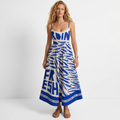 Achillea | Rochie midi cu model