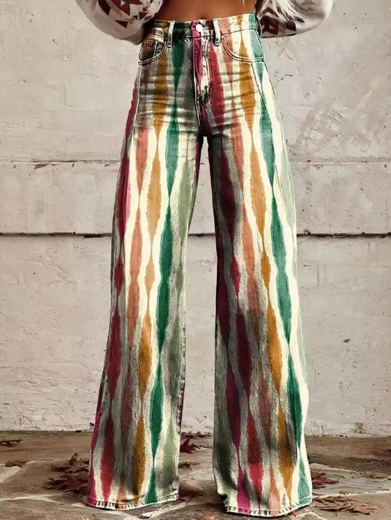Taís - Pantaloni boho eleganți