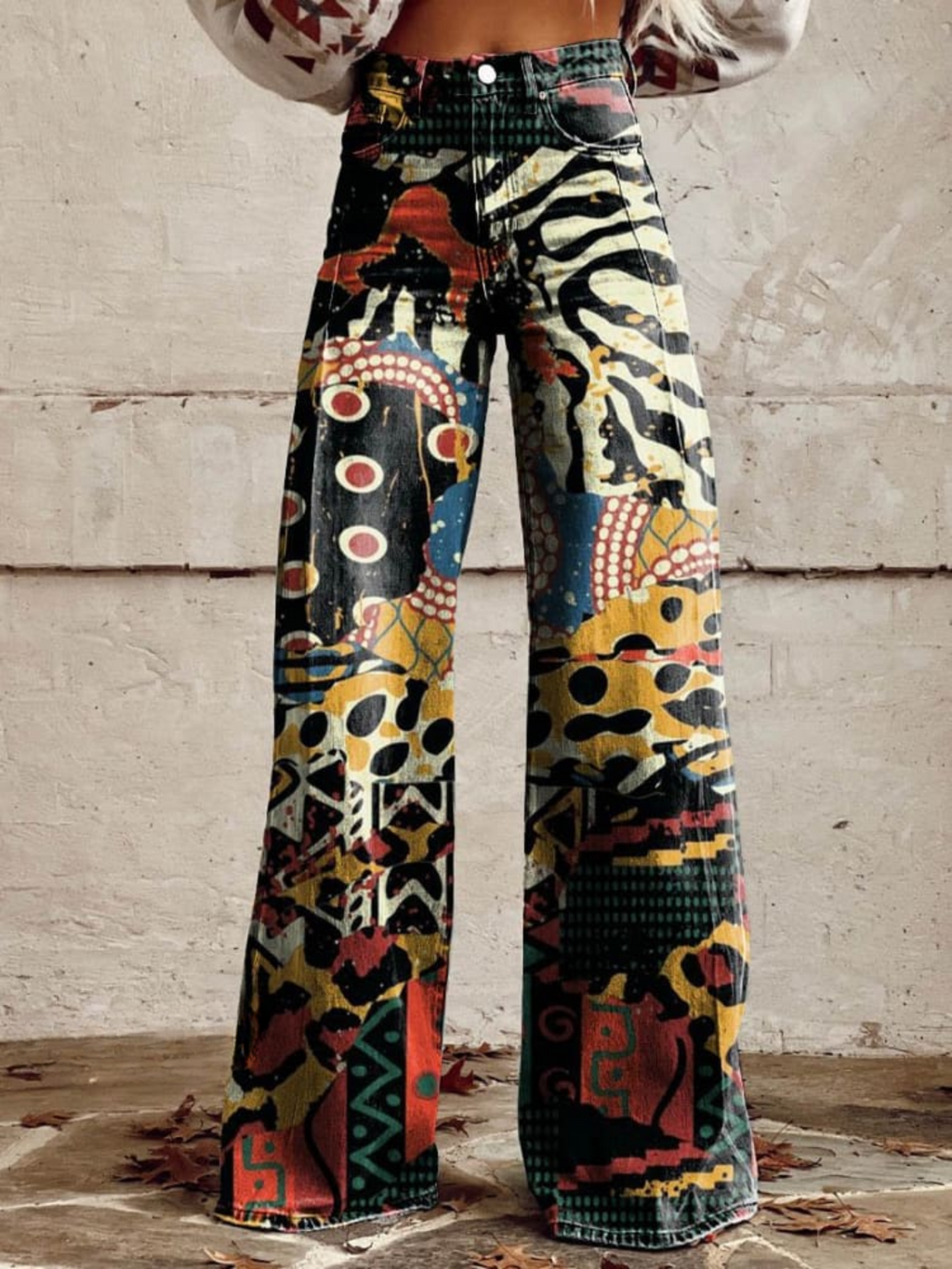 Agatha - Pantaloni boho eleganți