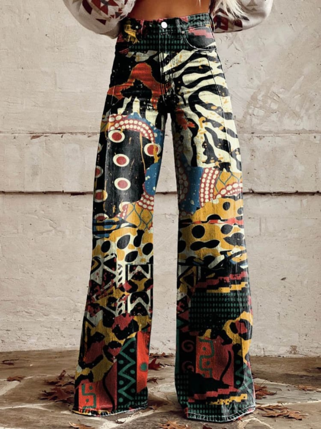 Agatha - Pantaloni boho eleganți