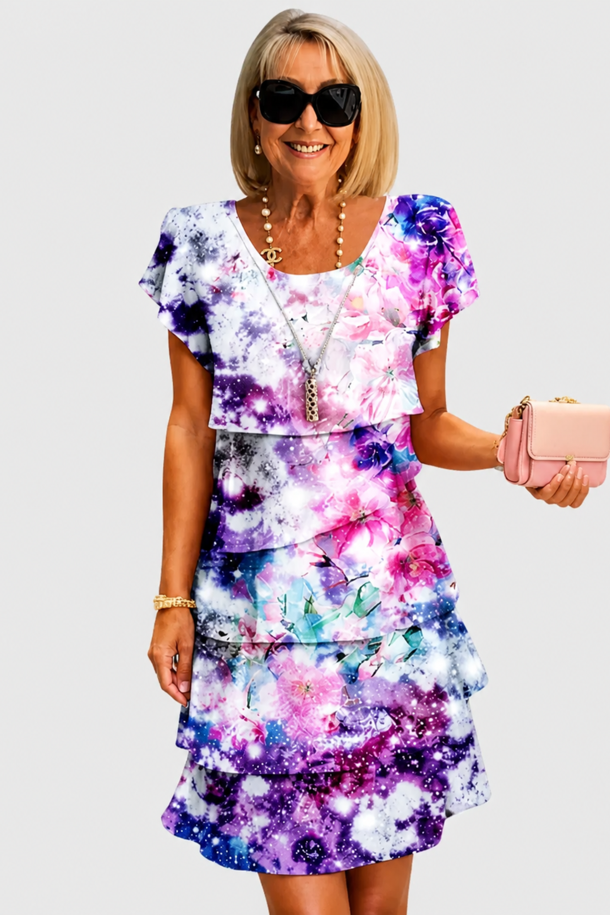 Vanessa | Rochie Elegantă cu Volane