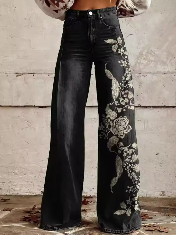 Alexia - Pantaloni boho eleganți