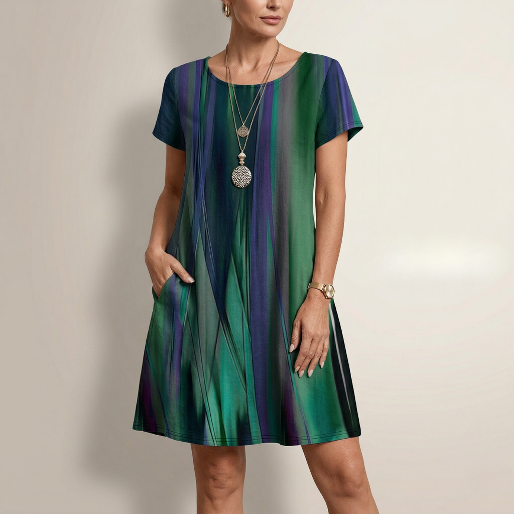 Irene - Rochie Premium Lungă din Mătase Strălucitoare