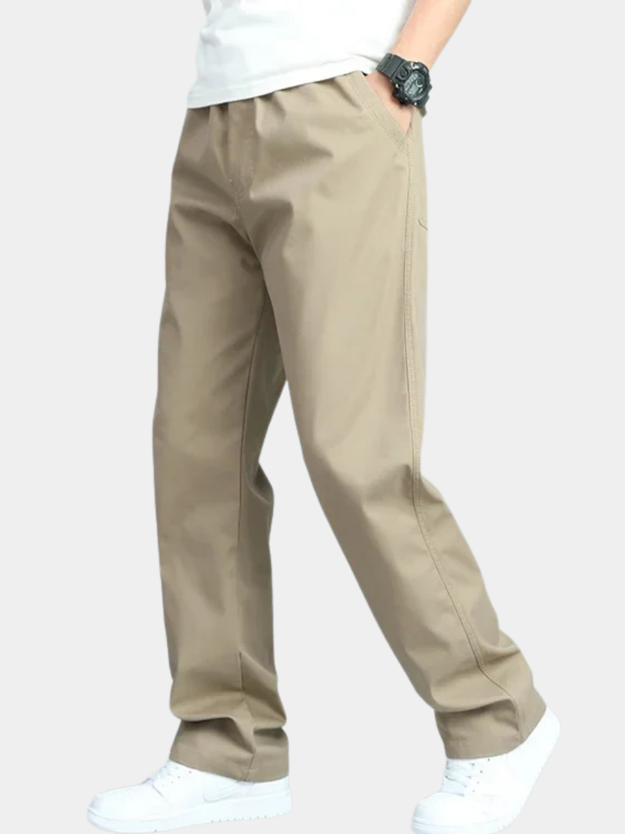John | Pantaloni Ample Bărbați Din Bumbac