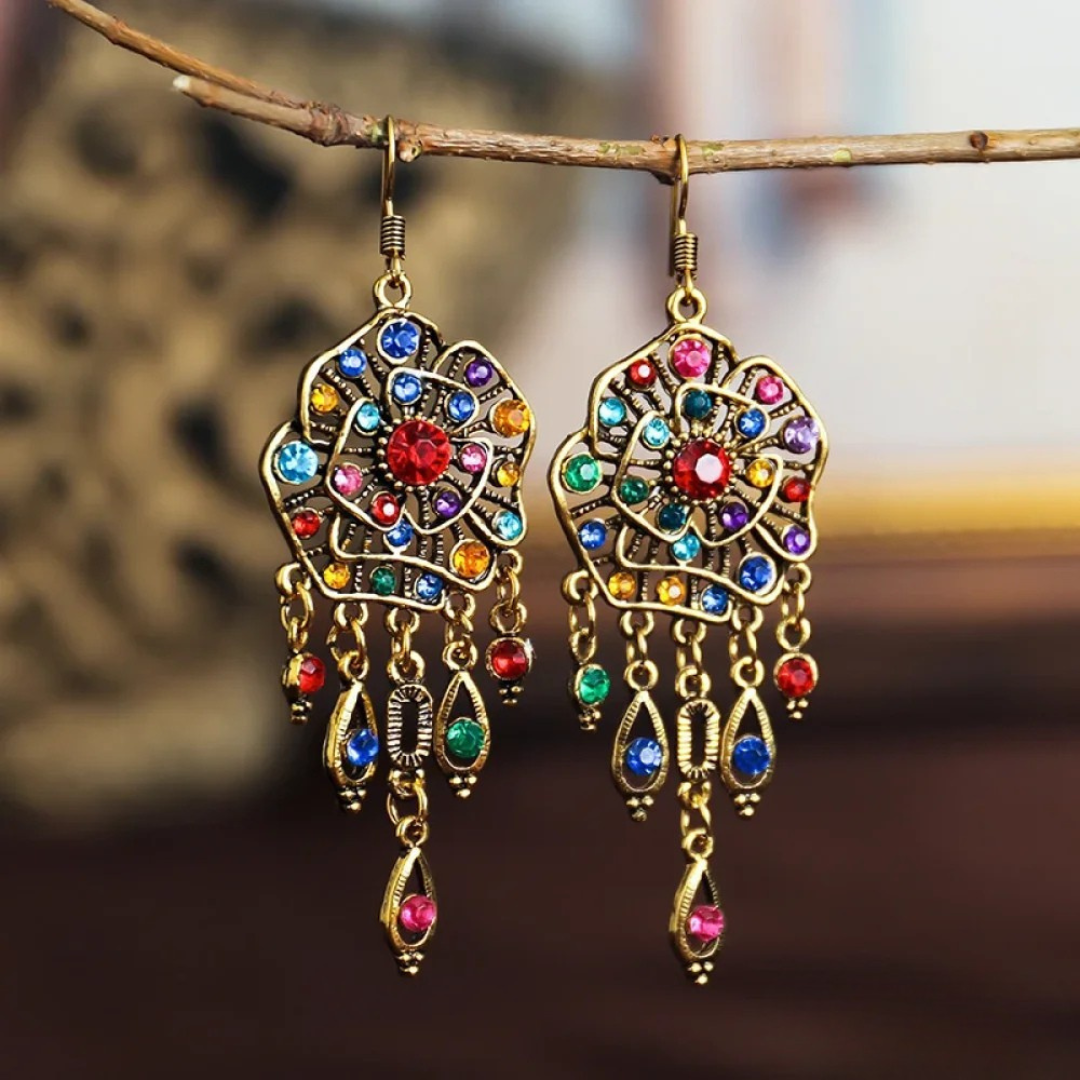 Cercei Vintage Mandala Multicolor
