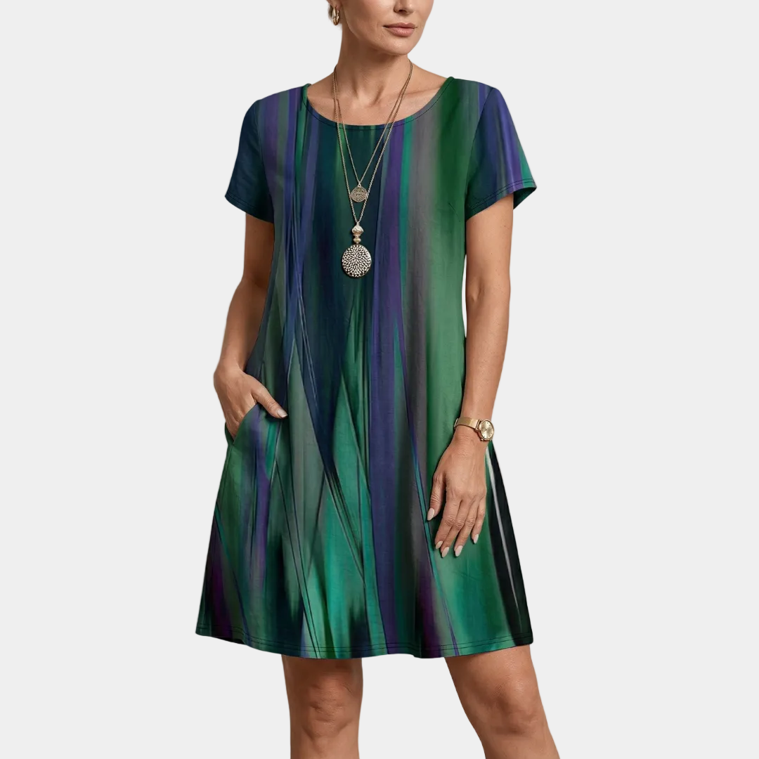 Irene - Rochie Premium Lungă din Mătase Strălucitoare