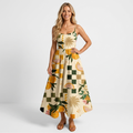 Cilie | Rochie midi cu model
