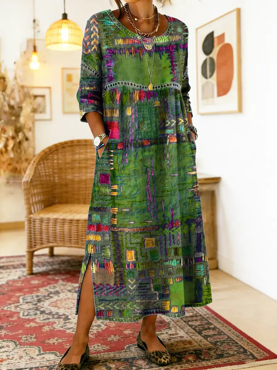 Liana - Rochie colorată