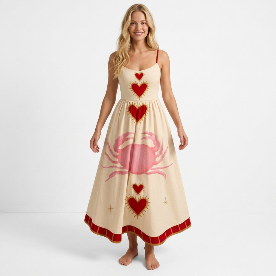Briséis | Rochie midi cu model