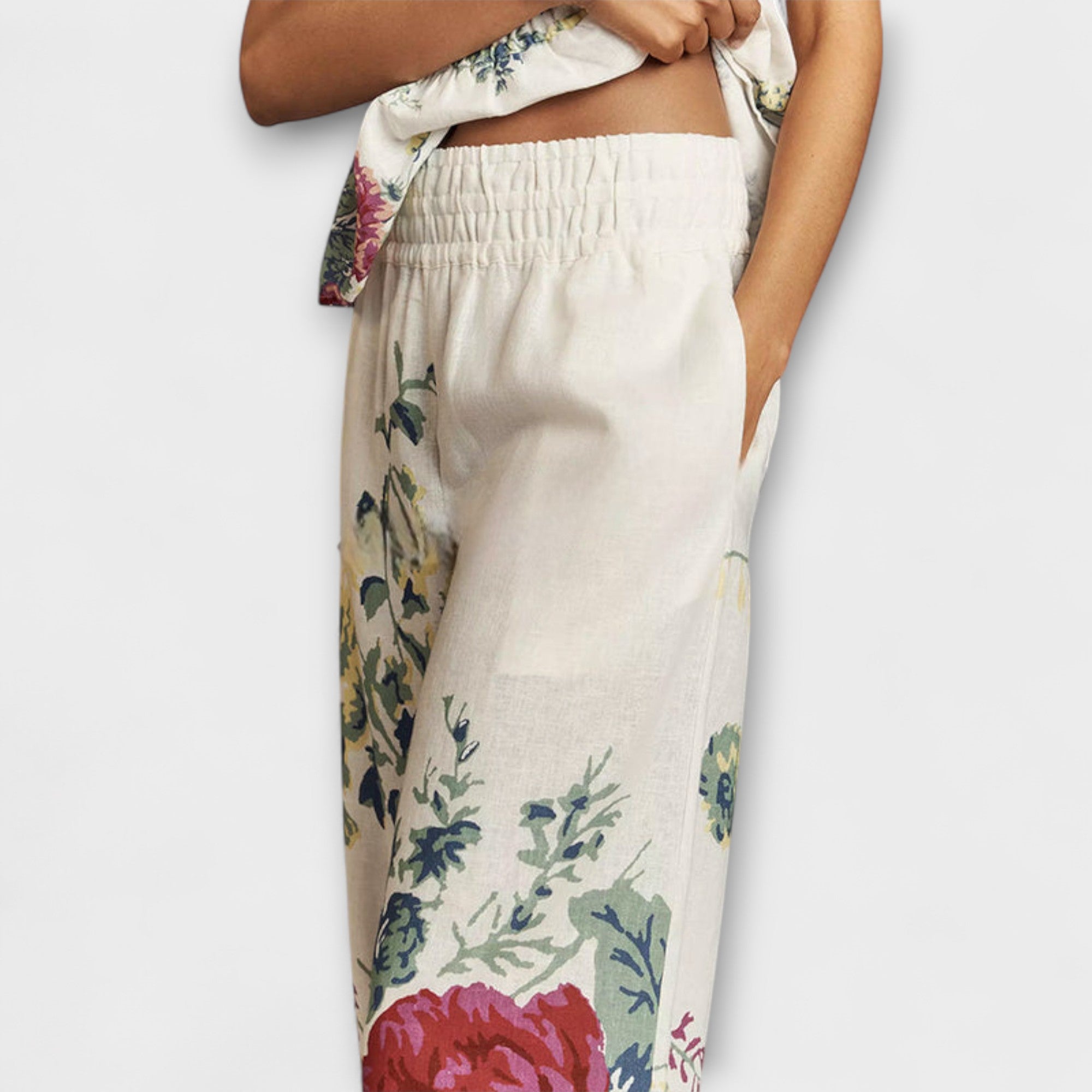 Indigo - Set de rochie florală de vară
