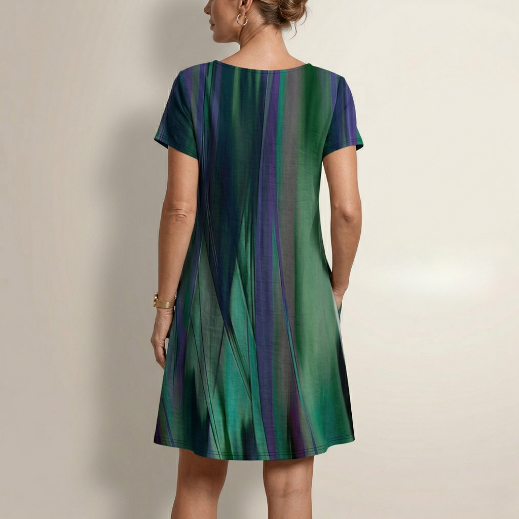 Irene - Rochie Premium Lungă din Mătase Strălucitoare