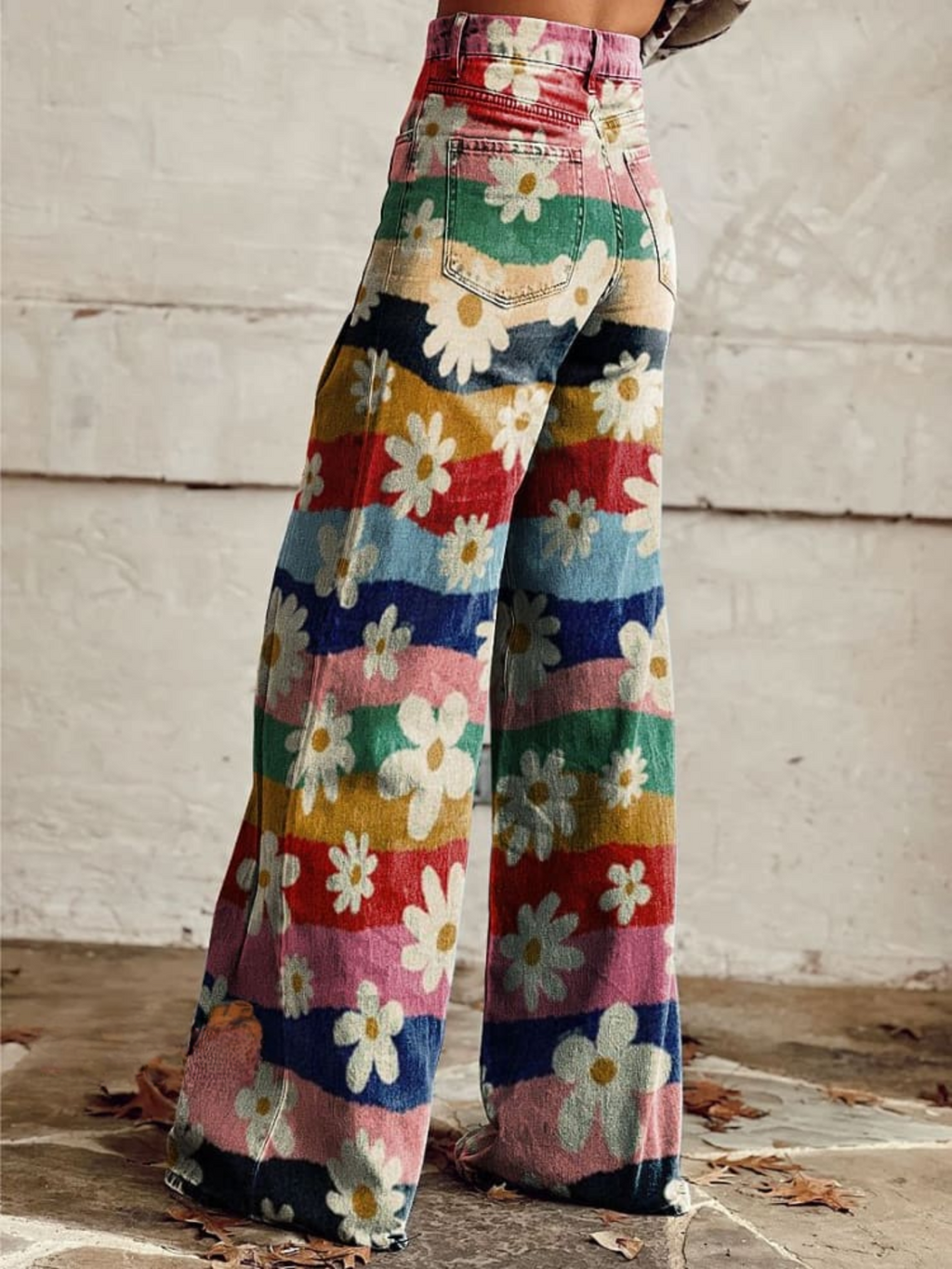 Íris - Pantaloni boho eleganți