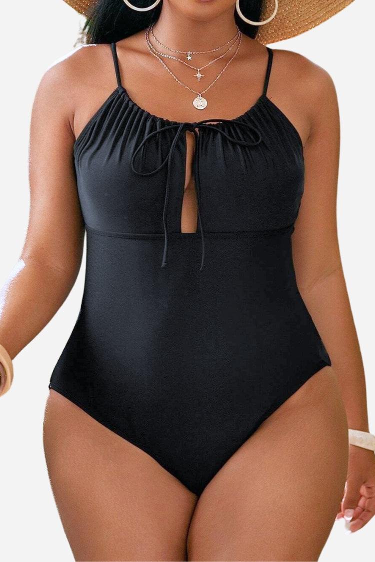 Costum de baie întreg, confortabil, pentru femei cu forme