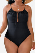 Costum de baie întreg, confortabil, pentru femei cu forme