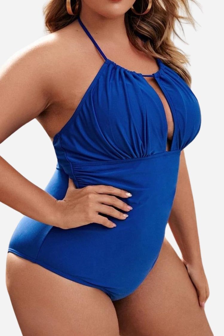 Costum de baie întreg, confortabil, pentru femei cu forme