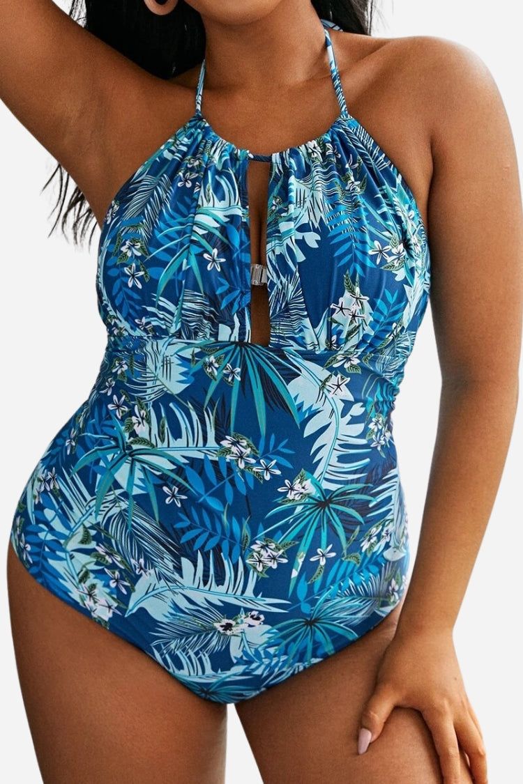 Costum de baie întreg, confortabil, pentru femei cu forme