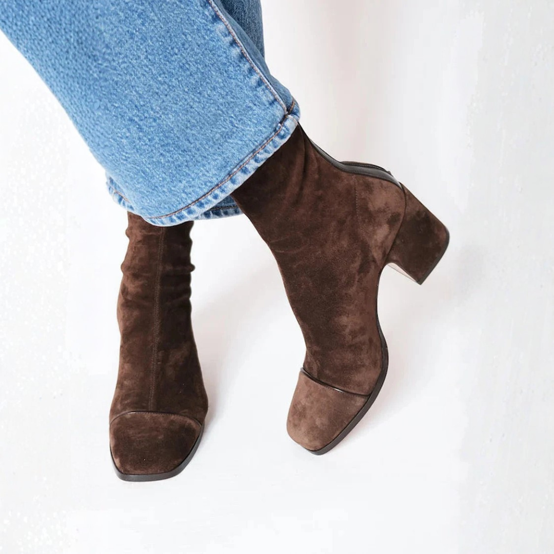 Anna – Botine elegante și confortabile cu toc
