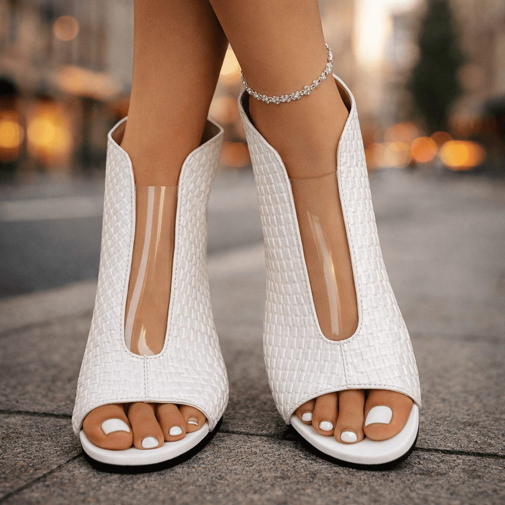 Electra - Pantofi cu toc înalt cu detalii