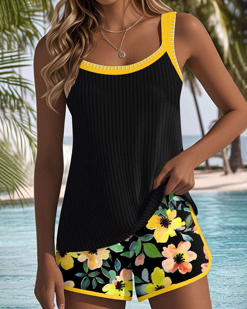 Élise | Tankini Elegant în Două Piese