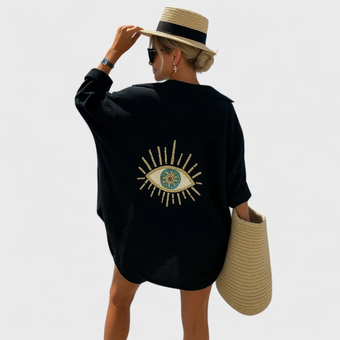 Irena - Bluză casual în stil Ibiza