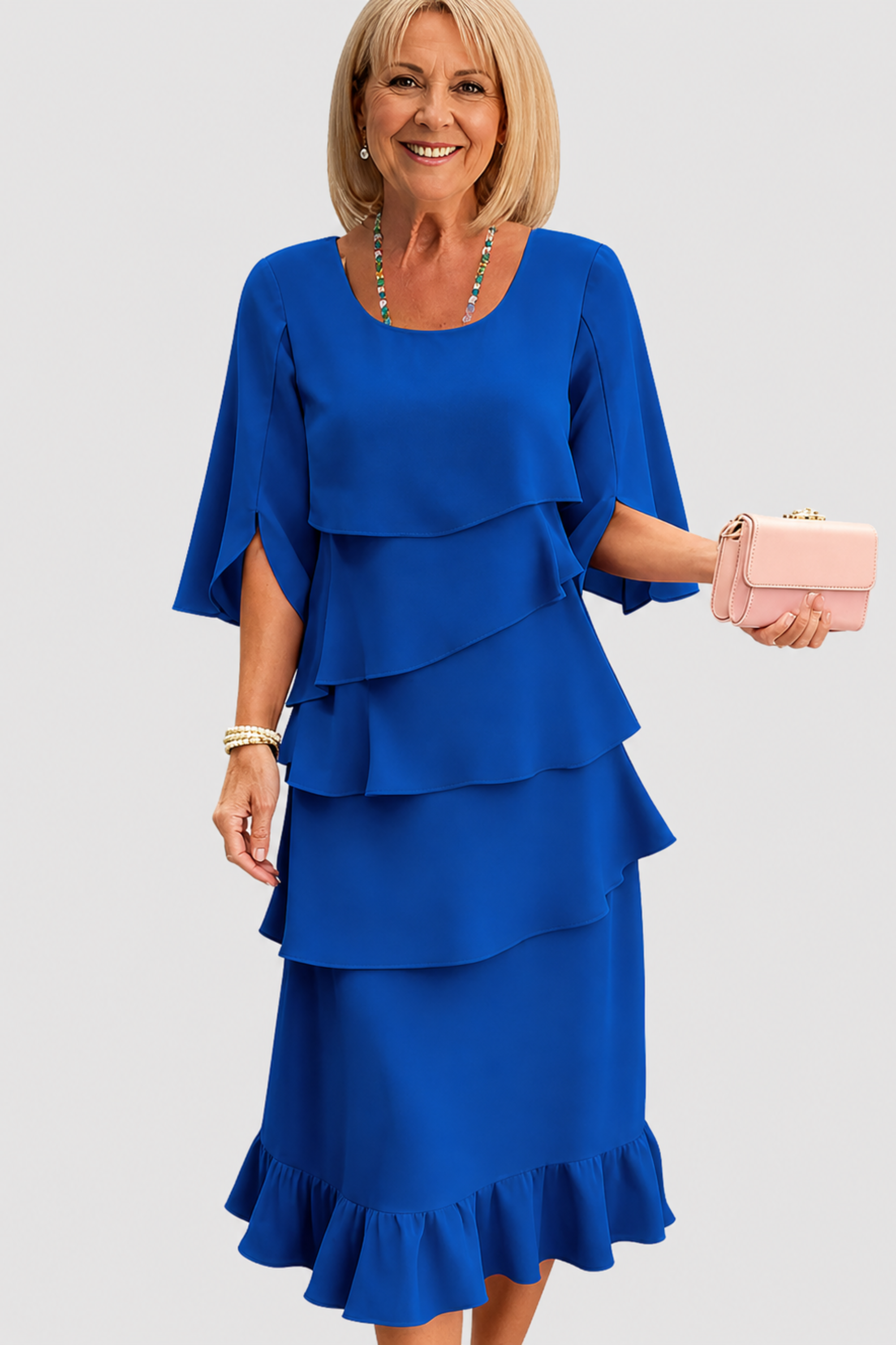 Patricia | Rochie Elegantă cu Volan