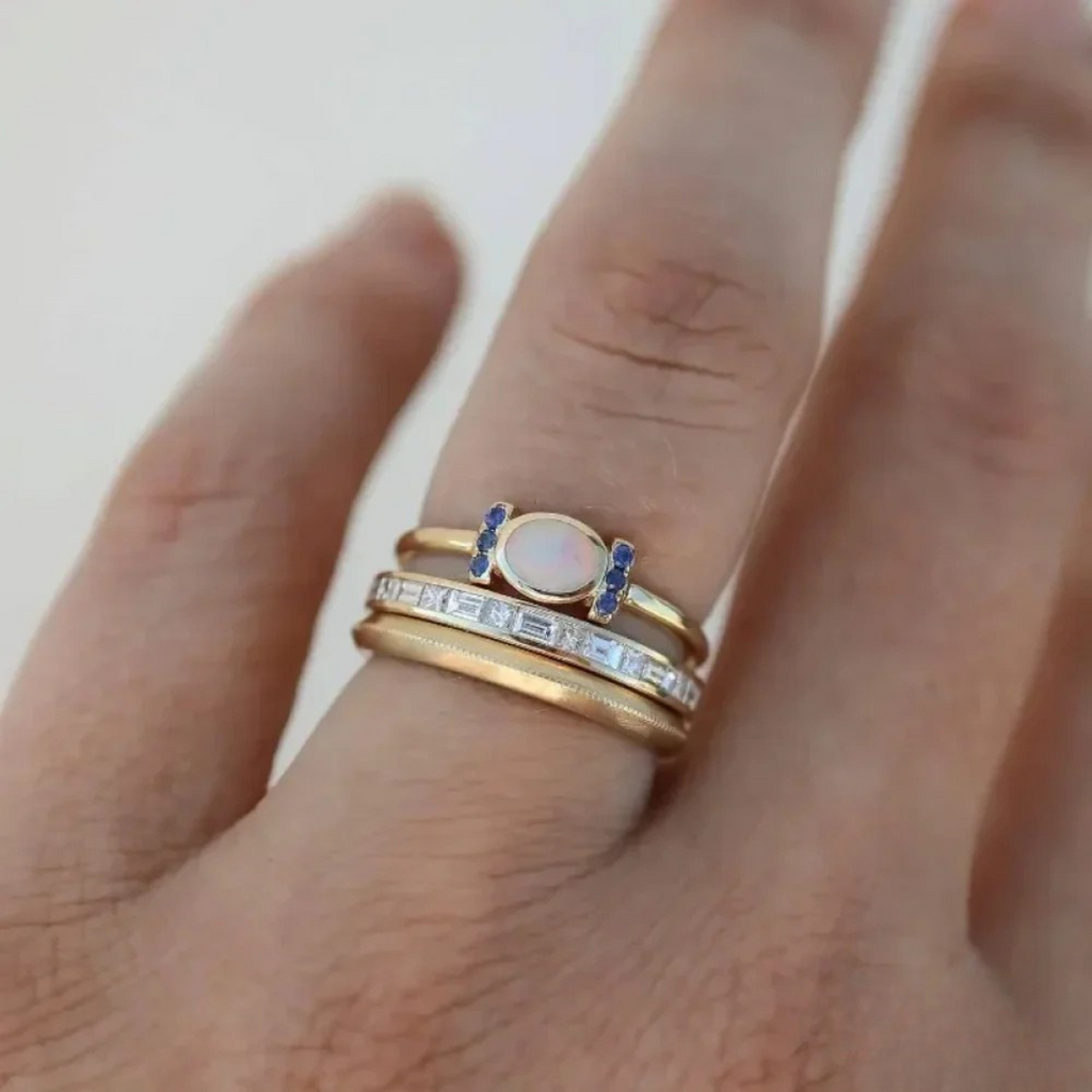 Theresa – Un inel de aur elegant