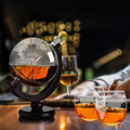 Set Sticlă și Pahar de Whisky Harta Lumii