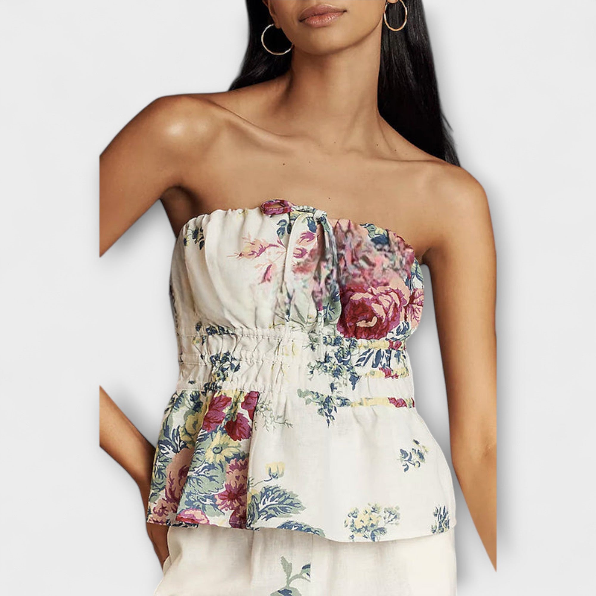 Indigo - Set de rochie florală de vară
