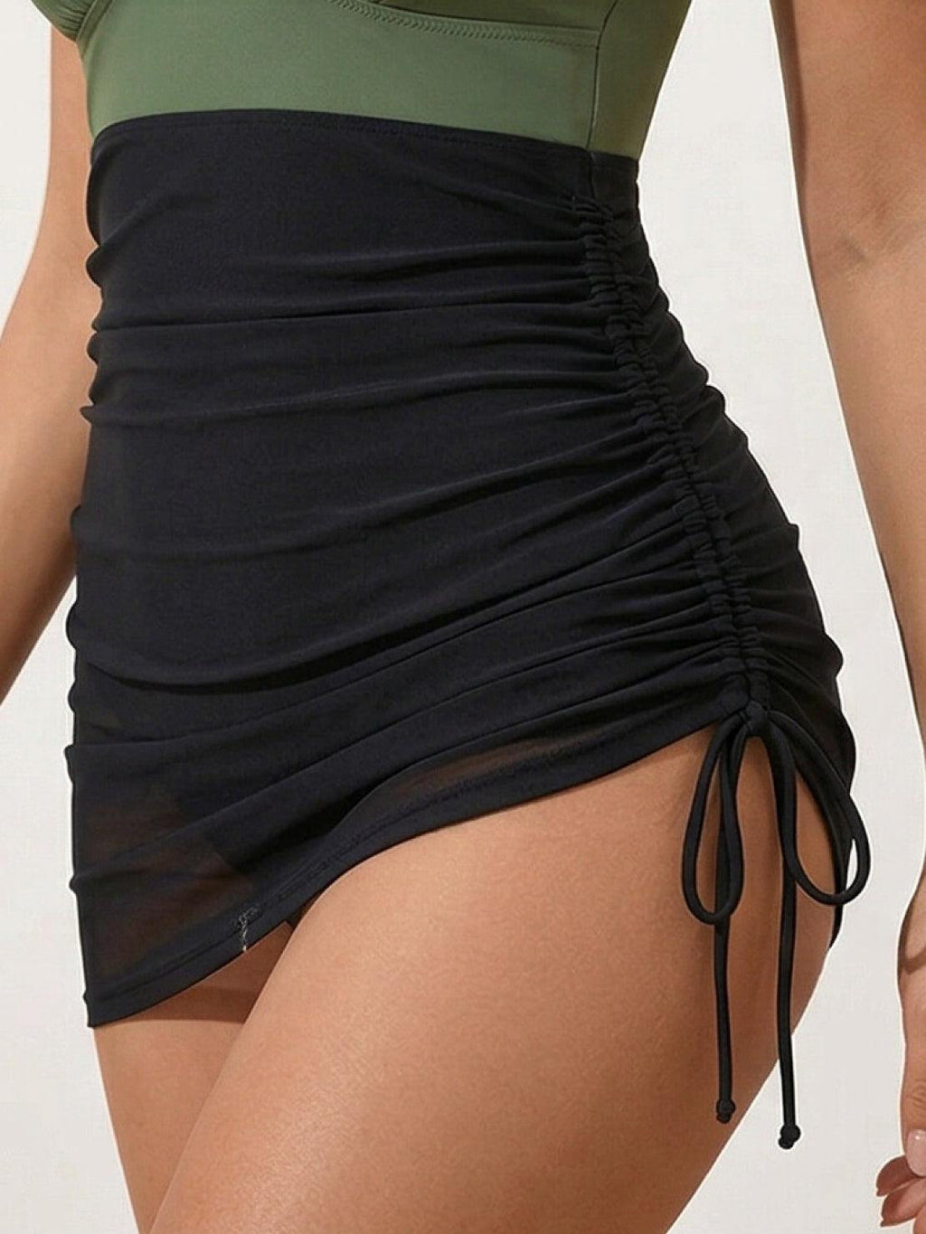 Rochie de baie din plasă cu efect de slăbire a taliei