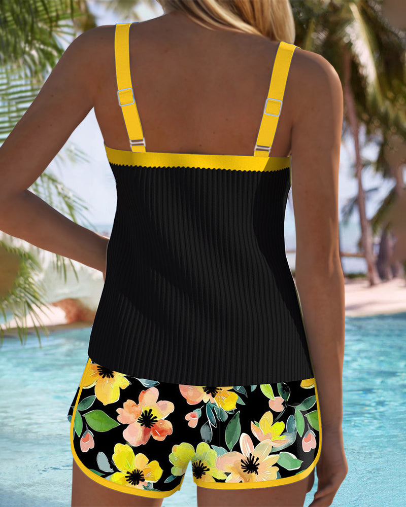 Élise | Tankini Elegant în Două Piese