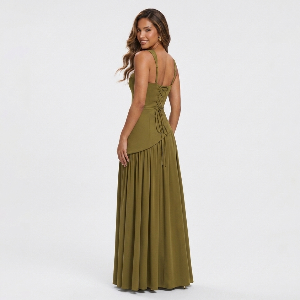 Aria - Rochie elegantă cu crăpătură