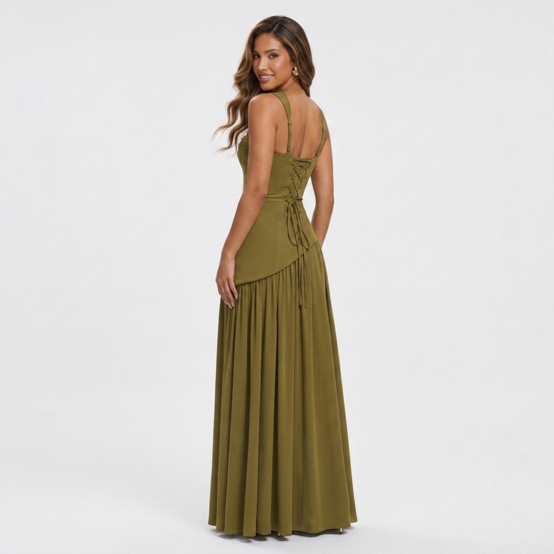 Aria - Rochie elegantă cu crăpătură