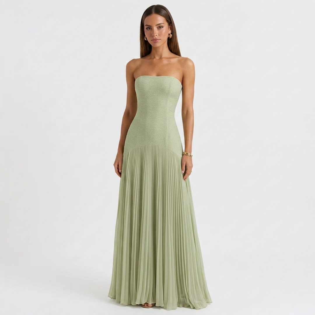 Eliza - Rochie cu umerii la vedere