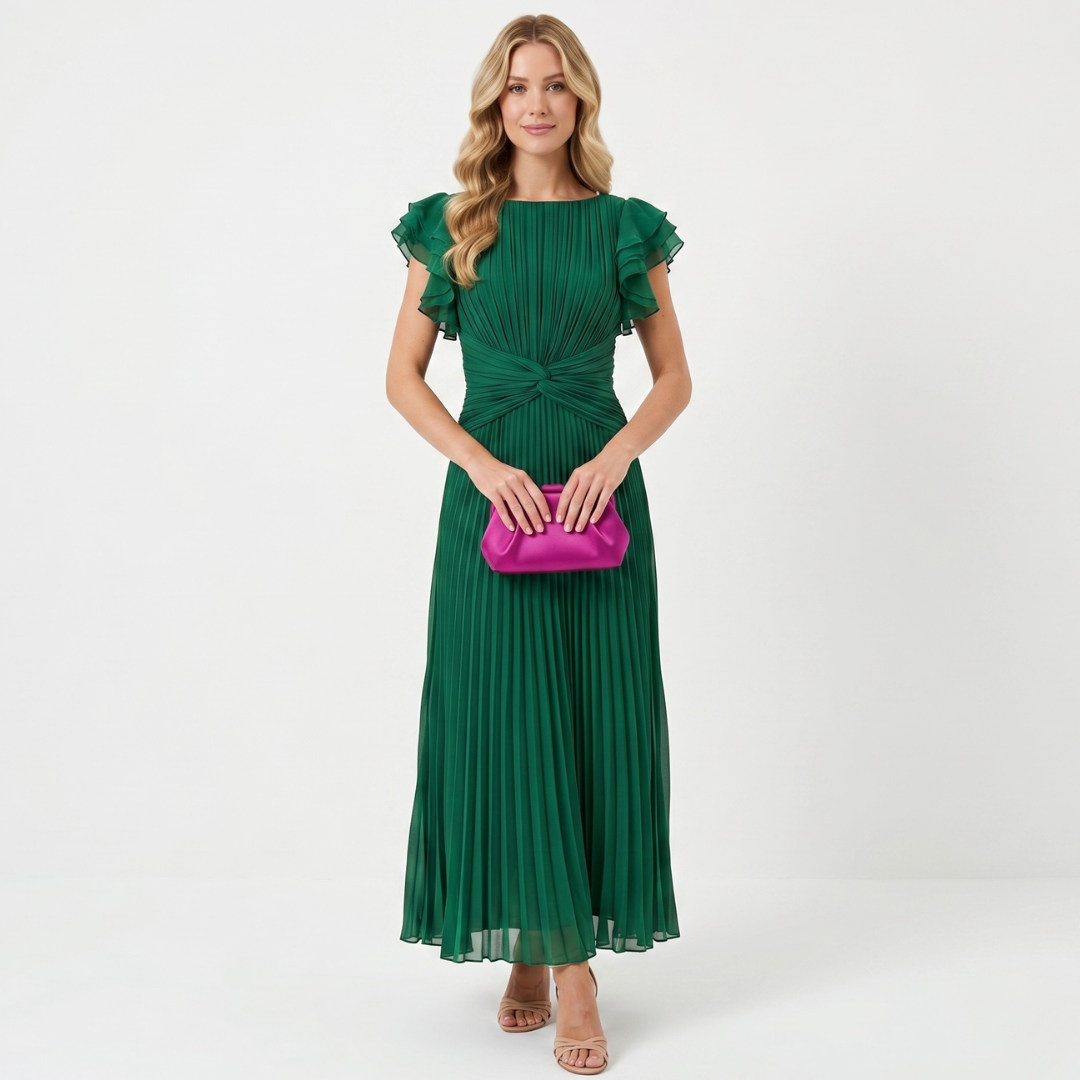 Delia - Rochie plisată