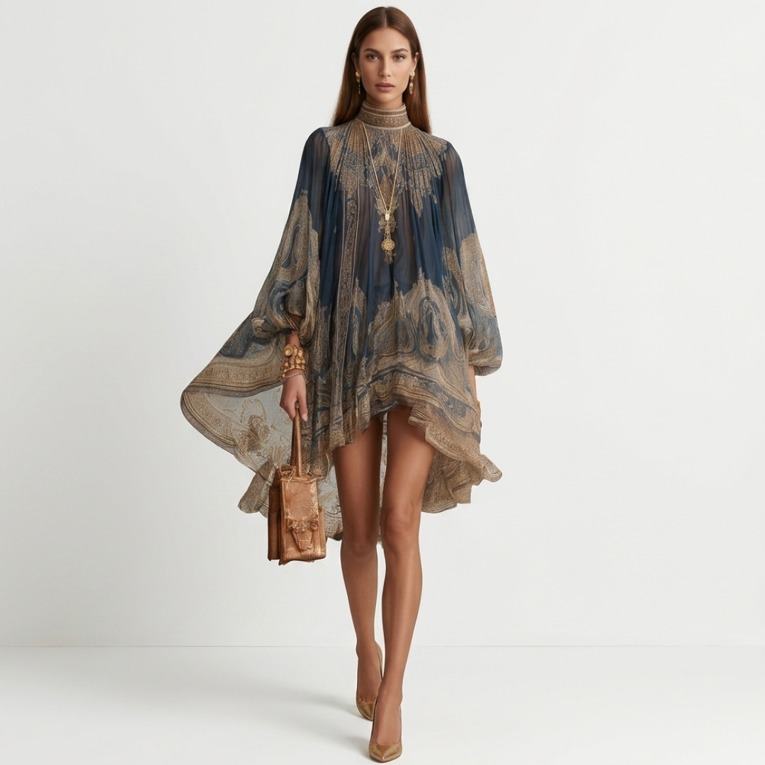 Ioana – Rochie scurtă cu decolteu asimetric