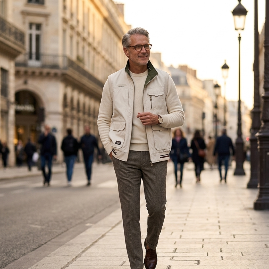 Milano - Vestă elegantă pentru bărbați